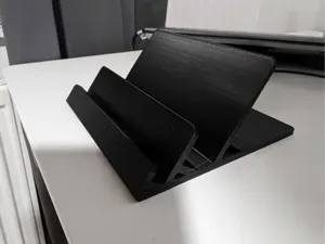 Vertical laptop and tablet stand 55 degree