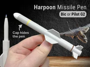 Missile Pen | Harpoon Anti-Ship Missile Replica