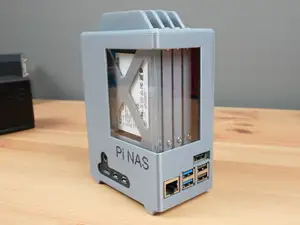 Raspberry Pi 5 Four Bay NAS