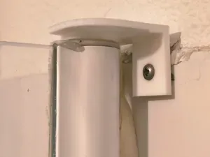 Shower Screen Top Bracket Repair - No Support