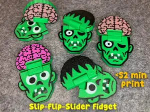Zombie Slider and Flip Fidget Toy (52 min)