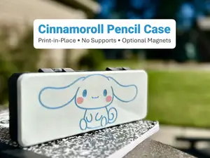 Cinnamoroll Pencil Box - Print in place