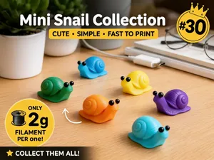 Mini Snail Fidget - Micro Zoo