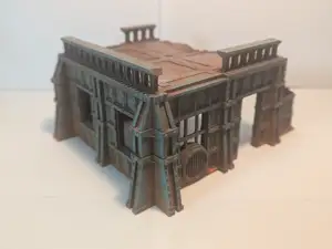 Large Single Storey Factory Ruins