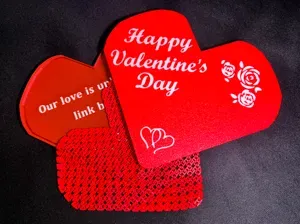 Valentine's Chainmail Heart & Gift Box