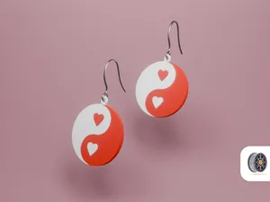 Heart In Harmony | A valentine's day earring gift