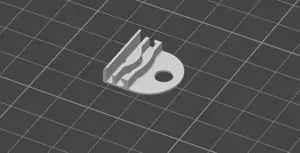 Grandma's Favorite Filament Clip with hanger hole 1