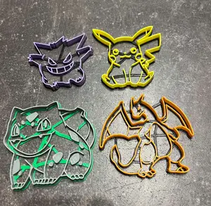 Pokemon cookie cutters