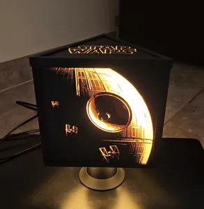 Trilamp Starwars : yoda, vader, death star , NOCOM