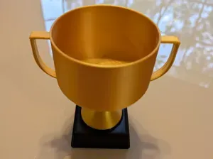 Trophy w/Customizable Plaque