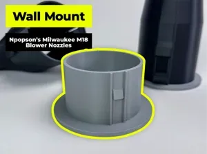Wall Mount for npopson’s M18 Blower Nozzles