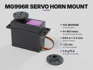 Servo Mount (MG996r)