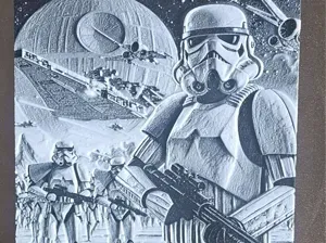 star-wars 2 - stormtrooper IA Hueforge