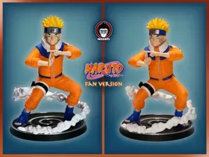 Thank you 6K!!! Naruto fanart (about 25 cm tall)