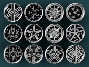 Tooned car - Wheel collection (24 RIMs)