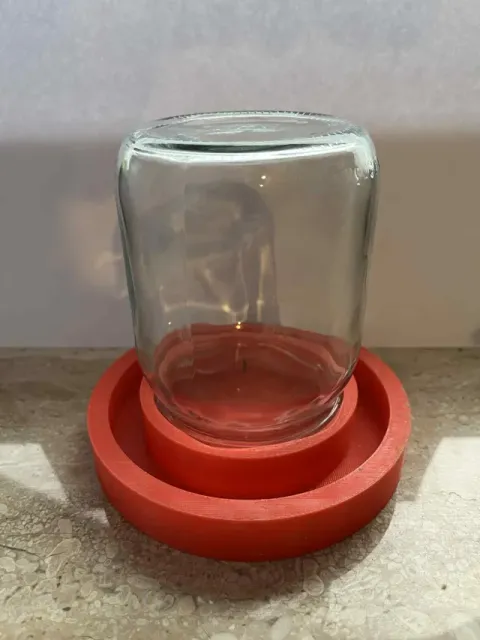 Jar Thread Insert – 82 mm Lid, 6‑Lug Twist‑Off — Фото 2 из 2
