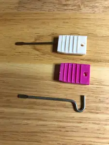 Interior Door Key Grip for wire type keys