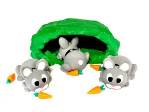 Cute Articulated Baby Chubby Bunny