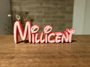 Millicent Name Disney Tag