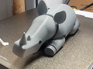 Big TPU articulated rhino