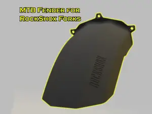 Mountain Bike Fender for RockShox Forks