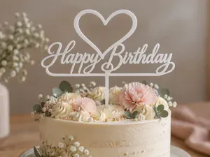 Happy Birthday Tortenaufsatz v4