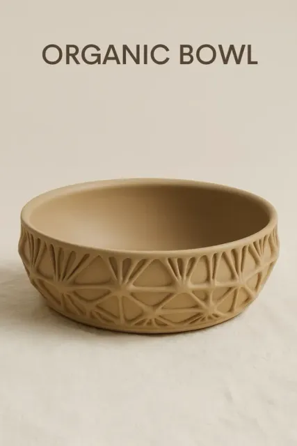 Organic Bowl – Modern Decorative Container — Фото 3 из 4