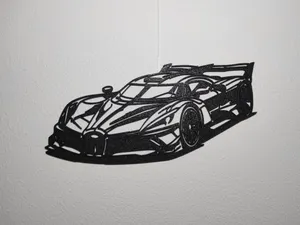 silhouette Bugatti Bolide