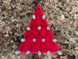 Triangle Peg Board Game