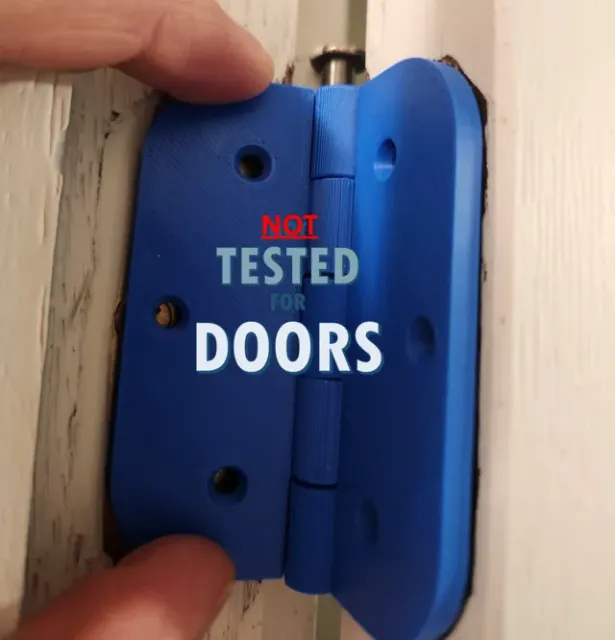 Simple Customizable Hinge (Parametric) V1.1 — Фото 8 из 8