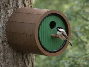 Hobbit Hole Themed Birdhouse - 29mm Entrance Hole