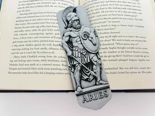 Zodiac - Aries, Taurus, Gemini Bookmark — Фото 6 из 10