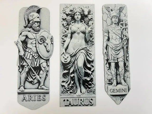 Zodiac - Aries, Taurus, Gemini Bookmark — Фото 3 из 10
