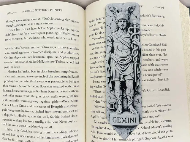 Zodiac - Aries, Taurus, Gemini Bookmark — Фото 9 из 10