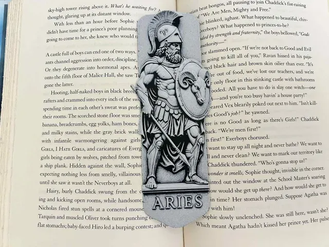 Zodiac - Aries, Taurus, Gemini Bookmark — Фото 5 из 10