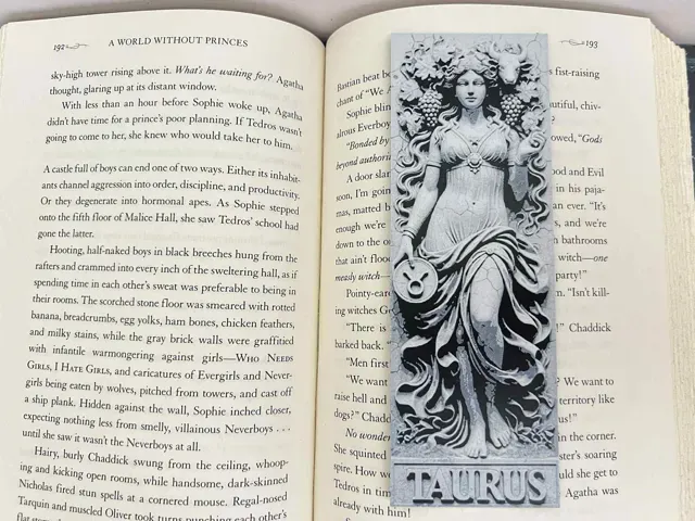 Zodiac - Aries, Taurus, Gemini Bookmark — Фото 7 из 10