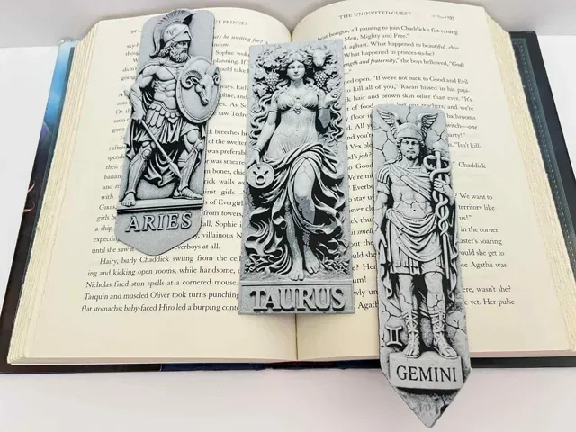 Zodiac - Aries, Taurus, Gemini Bookmark — Фото 2 из 10