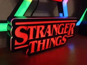 STRANGER THINGS – RGB LED Light Sign | Wall& Decor