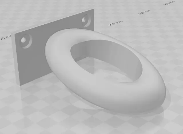 Packing Tape Dispenser holder for Biltema pegboard — Фото 2 из 2