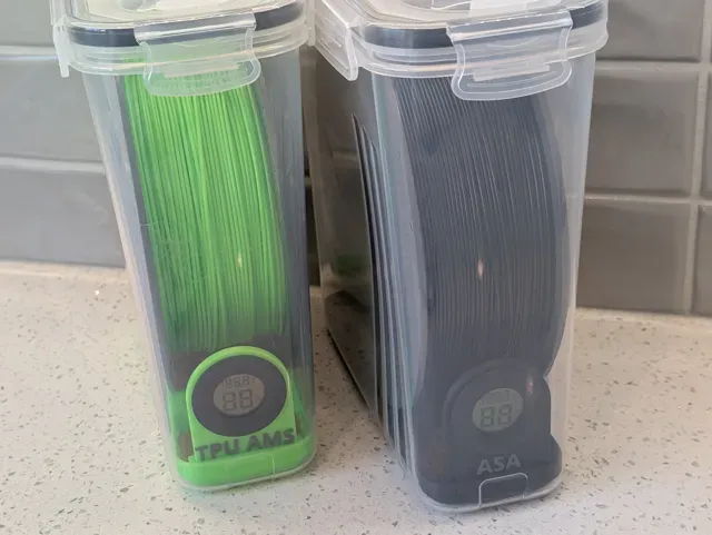 Dry filament spool container desiccant hygrometer — Image 3 of 9