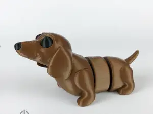 Cute Dachshund Articulated - Darkeyes Version