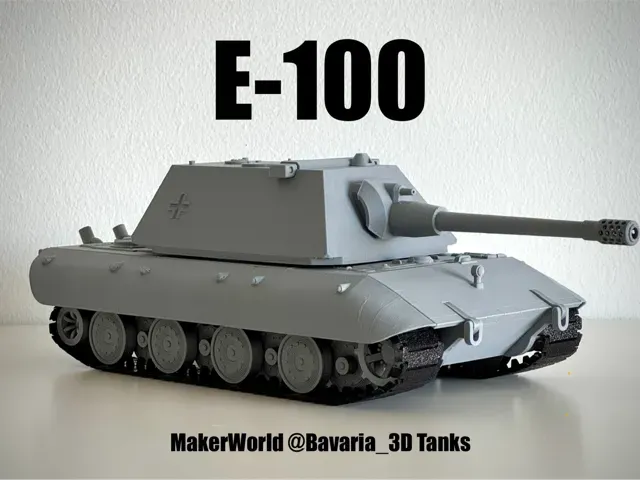 E100 Super Heavy Tank 1:35 Germany World War II