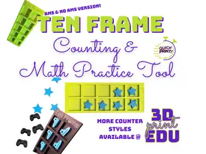 Ten Frame – Counting & Math Practice Tool
