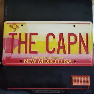 4-color HueForge THE CAPN license plate Jesse Pinkman Breaking Bad