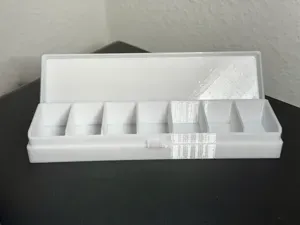 Pill Organizer (taller & print in place)