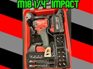 Milwaukee Packout Insert - M18 1/4" Impact