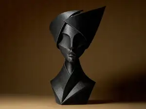 Minimalistic WOMAN Sculpture