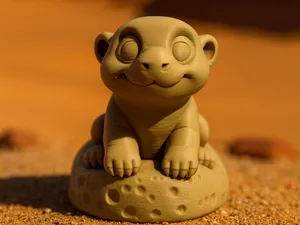 Mondstein-Erdmaennchen – Smiley Safari Buddy