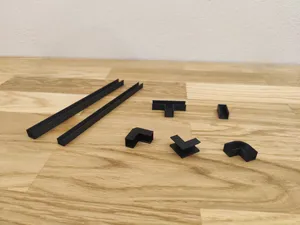 Modular Cable Raceway - Corners, T-Junction