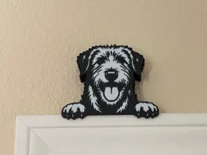 Irish Wolfhound Door Topper